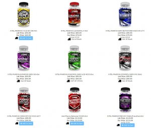 Intel Pharma SARMs and synthetic steroids sold by JAK Nutrition