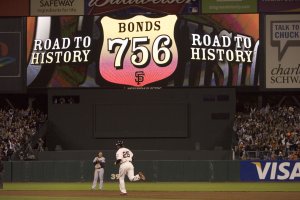 Barry Bonds - all time home run record