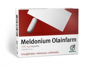 Meldonium (mildranate) used by athletes to enhance performance