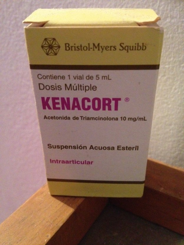 glucocorticoid corticosteroid hormone triamcinolone (Kenacort)