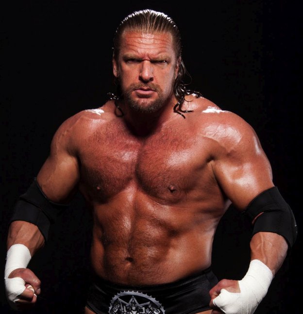 Triple H and large dosages of anabolic steroids