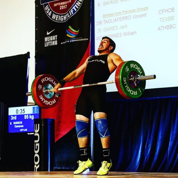 Cameron Dudeck Started Competing in Olympic Weightlifting Last Year. USADA Suspended Him for Four Years After Oral Turinabol Positive