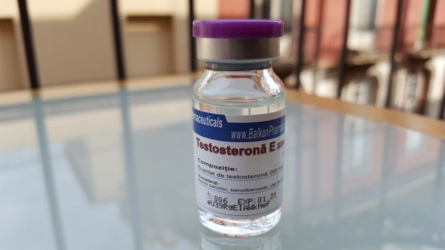 Balkan Pharma Testosterone E vial PHOTO