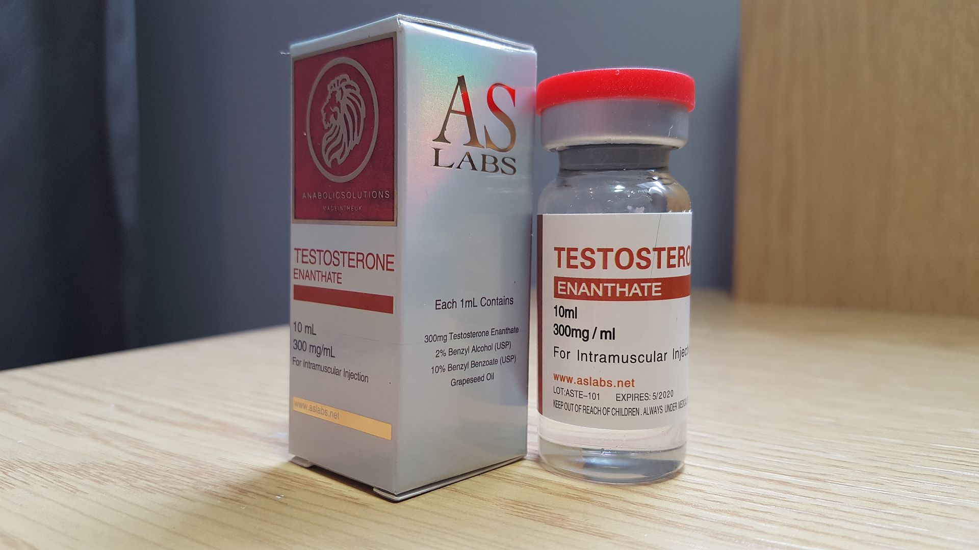SIMEC lab test results revealed that AS Labs Testosterone Enanthate actuall...